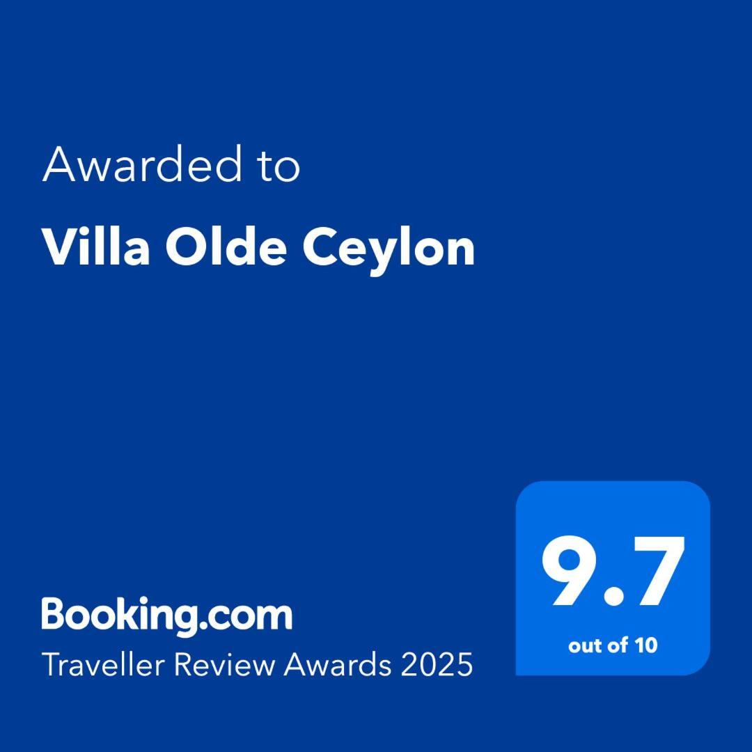 Villa Olde Ceylon Kandy Exteriér fotografie
